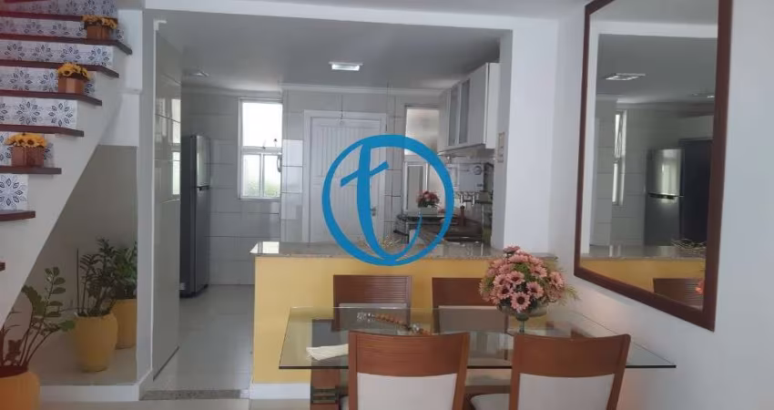 Imperdível Casa em Condomínio de 3 quartos em Itapuã, Salvador-BA: 2 salas, 2 banheiros, 1 vaga, 107m².
