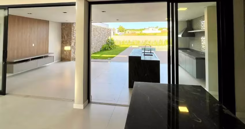 Casa nova alto padrao no condomínio residencial jequitiba