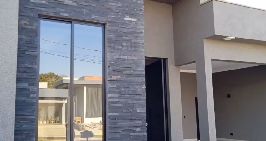 Excelente casa térrea nova à venda no condomínio valência 2,