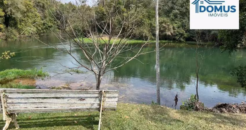 Chácara com 2 dormitórios à venda, 1200 m² por r$ 700.000,00 - jaguari - são josé dos campos/sp
