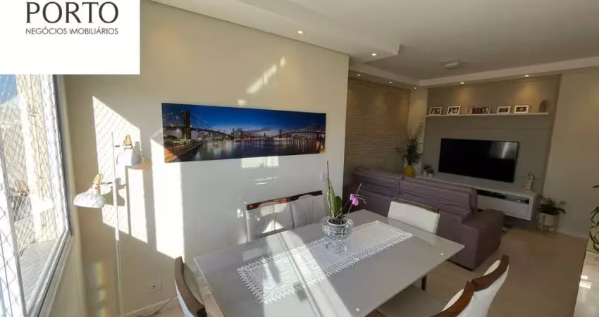 Excelente apartamento com 3 dormitórios sendo 1 suite com 80 metros