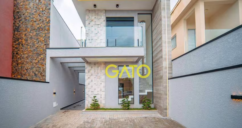 Casa com 3 dormitórios à venda por R$ 1.295.000,00 - Villas do Jaguari	 - Santana de Parnaíba/SP