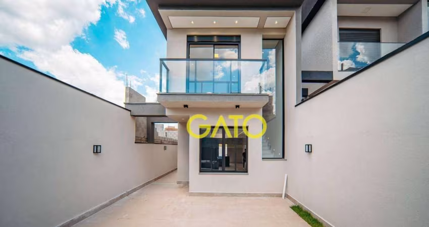 Casa com 3 dormitórios à venda, 135 m² por R$ 1.200.000,00 - Villas do Jaguari	 - Santana de Parnaíba/SP