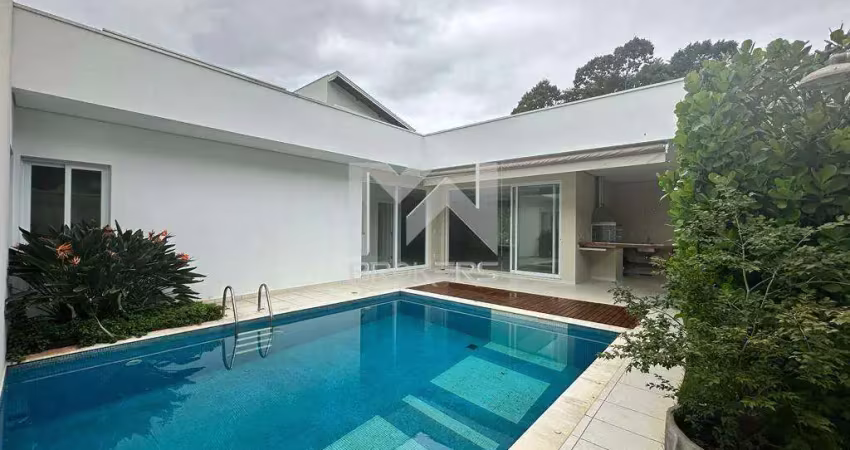 Casa térrea para locação no condomínio bosque de grevílea em vinhedo - sp