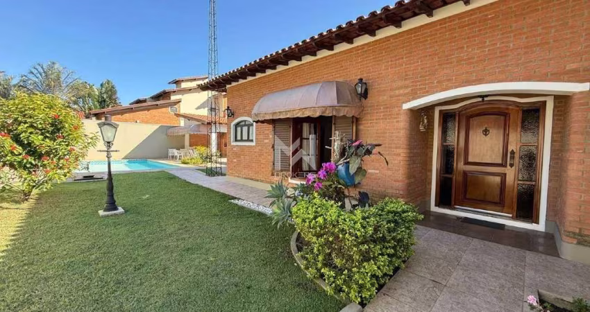 Casa térrea MOBILIADA para alugar no Condomínio Estância Marambaia em Vinhedo - SP