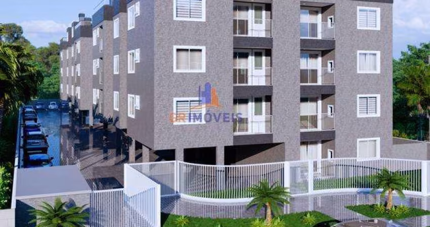 Apartamento para Venda em Pinhais, Vargem Grande, 2 dormitórios, 1 banheiro, 1 vaga