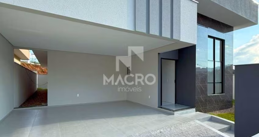 Casa Estilo Clássica | Lot. Montreal | Três Rios do Norte | 3 quartos (1 suíte + 2 demi) | 152m²