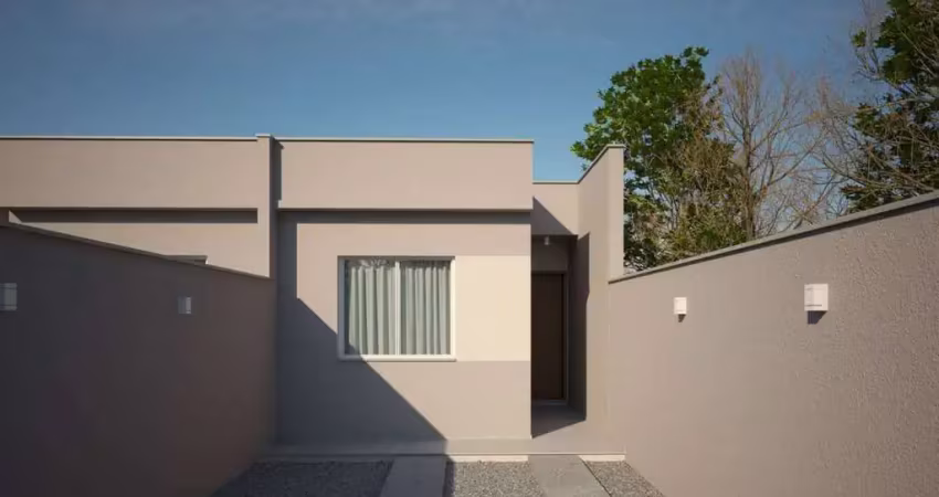 Geminado térreo | três rios do sul | 2 quartos (1 suíte) | 62m²