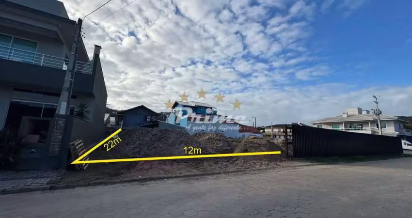 Terreno de 264m² no bairro josé amândio à venda - bombinhas/sc