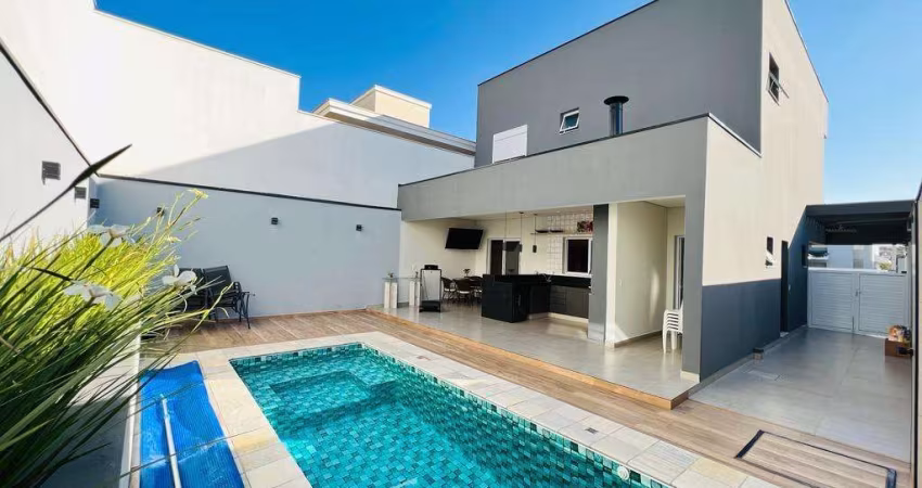 Casa no Residencial dos Ip&#234;s 3 dormitórios 1 suíte  3 baheiiros  1 lavabo  àrea gourmet com piscina no Engordadouro em Jundiaí SP