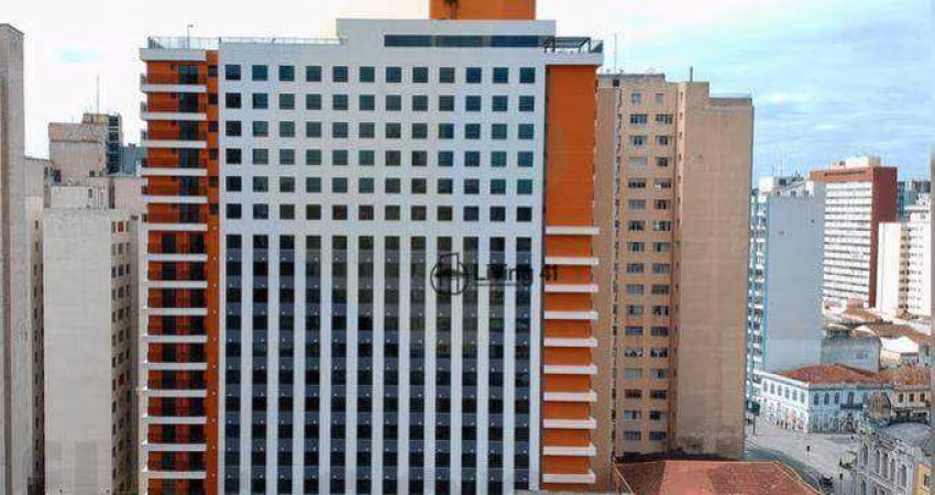 Studio com 1 dormitório à venda, 17 m² por R$ 270.000 - Centro