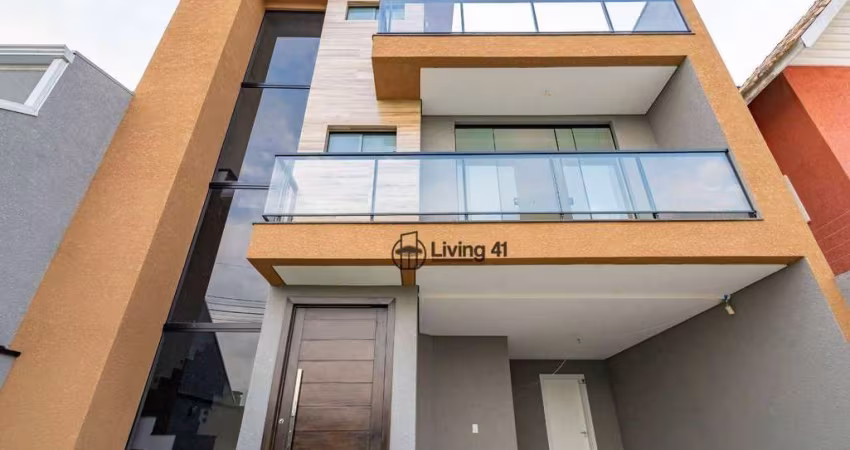 Sobrado com 3 dormitórios à venda, 136 m² por R$ 880.000,00 - Santa Felicidade - Curitiba/PR