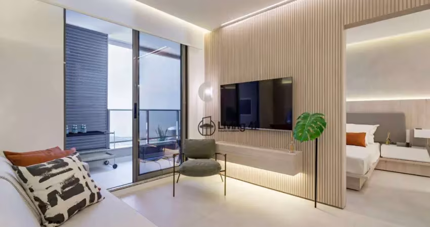 Apartamento com 1 dormitório à venda, 48 m² por R$ 838.000,00 - Barigui - Curitiba/PR