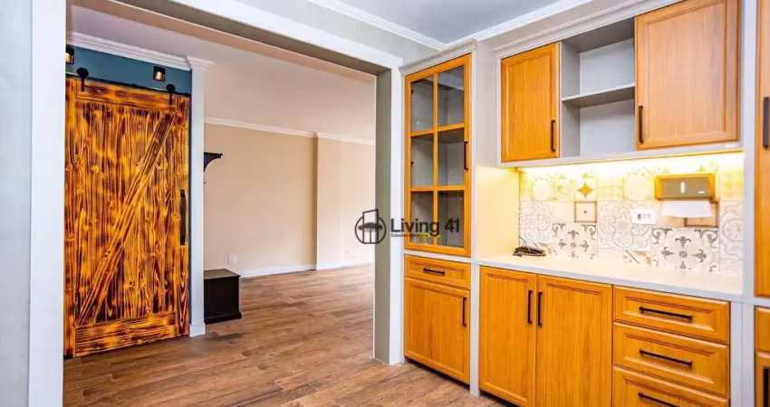 Apartamento reformado com 3 dormitórios à venda, 95 m² por R$ 735.000,00 - Batel - Curitiba/PR