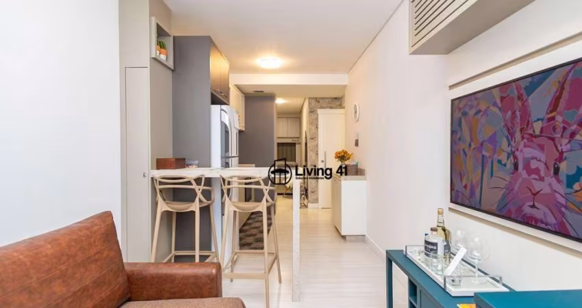 Apartamento Garden com 1 dormitório à venda, 32 m² por R$ 450.000 - São Francisco - Curitiba/PR