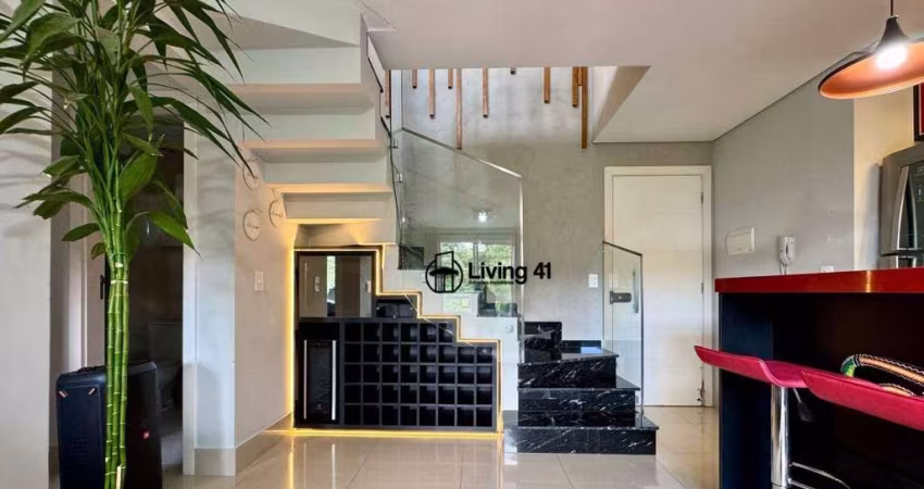 Cobertura duplex com 2 dormitórios à venda, 116 m² por R$ 1.290.000 - Santa Felicidade - Curitiba/PR