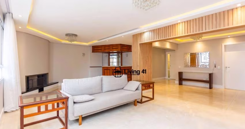 Apartamento com 4 dormitórios para alugar, 222 m² por R$ 11.500/mês - Batel - Curitiba/PR