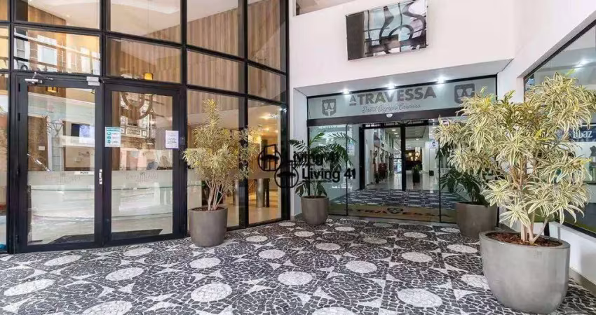 Sala para alugar, 32 m² por r$ 1.378/mês - centro - curitiba/pr