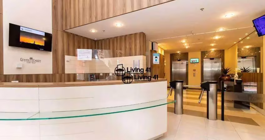 Sala para alugar, 32 m² por r$ 1.378,71/mês - centro - curitiba/pr