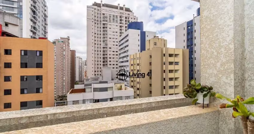 Apartamento com 2 dormitórios à venda, 43 m² por r$ 515.000,00 - bigorrilho - curitiba/pr