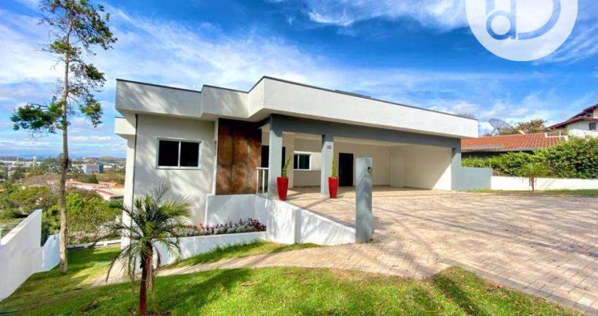Casa com 4 dormitórios à venda, 466 m² por R$ 3.200.000,00 - Condomínio Marambaia - Vinhedo/SP