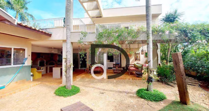 Casa com 4 dormitórios à venda, 473 m² por R$ 3.400.000,00 - Condomínio Village Visconde de Itamaracá  - Valinhos/SP