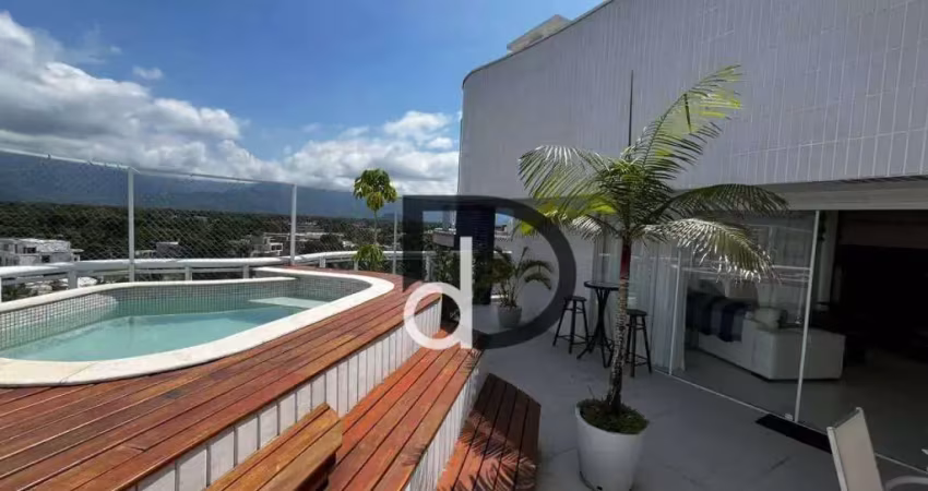 Apartamento/Cobertura com 4 dormitórios à venda por R$ 4.100.000 - Riviera de São Lourenço - Bertioga/SP