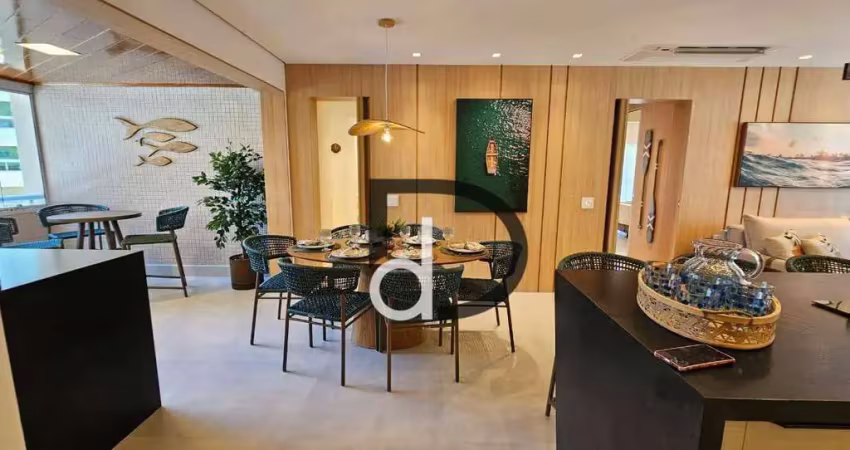 Apartamento com 3 dormitórios à venda, 143 m² por R$ 5.750.000,00 - Riviera de São Lourenço - Bertioga/SP