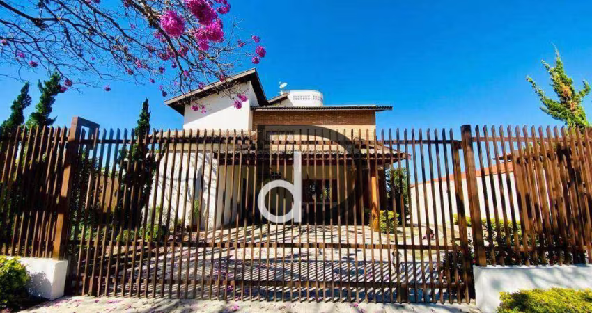 Casa com 4 dormitórios à venda, 420 m² por R$ 2.490.000,00 - Condomínio Vista Alegre - Café - Vinhedo/SP