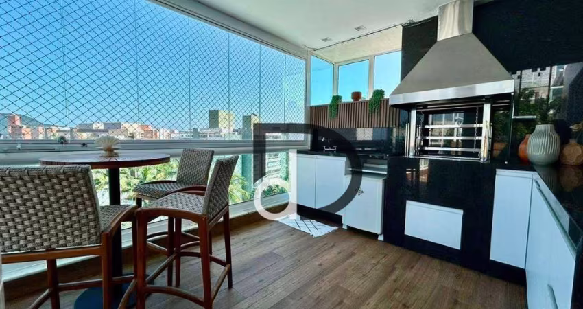 Cobertura com 4 dormitórios à venda, 215 m² por R$ 6.800.000 - Riviera de São Lourenço - Bertioga/SP