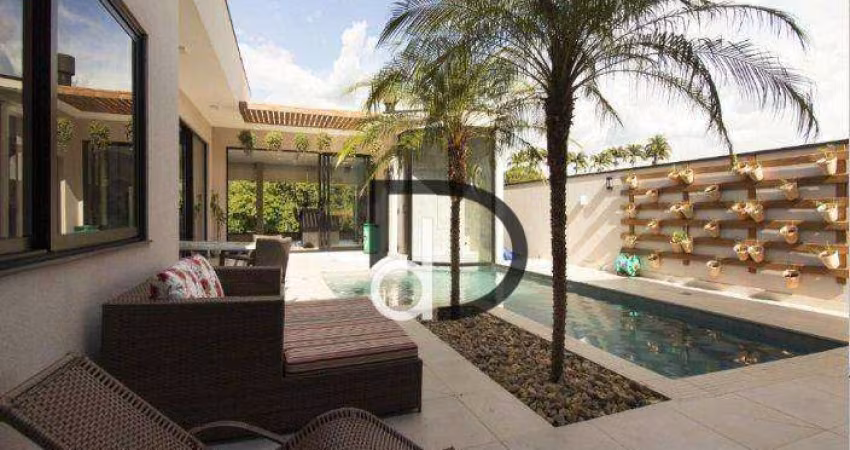 Casa com 4 suítes à venda, 334 m² por R$ 2.890.000 - Condomínio Reserva do Itamaracá - Valinhos/SP