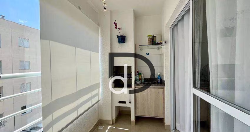 Apartamento para alugar, 76 m² por R$ 3.723,00/mês - Condomínio Residencial Bella Luna - Vinhedo/SP