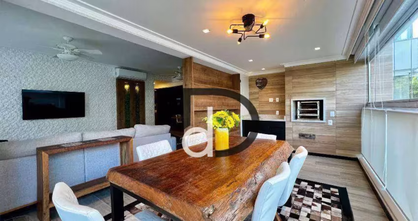 Apartamento com 4 dormitórios à venda, 161 m² por R$ 5.635.000 - Riviera de São Lourenço - Bertioga/SP