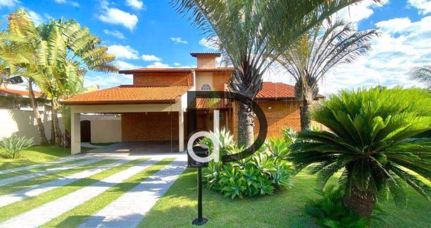Casa com 4 dormitórios, 400 m² - venda por R$ 2.450.000,00 ou aluguel por R$ 12.986,91/mês - Condomínio Marambaia - Vinhedo/SP