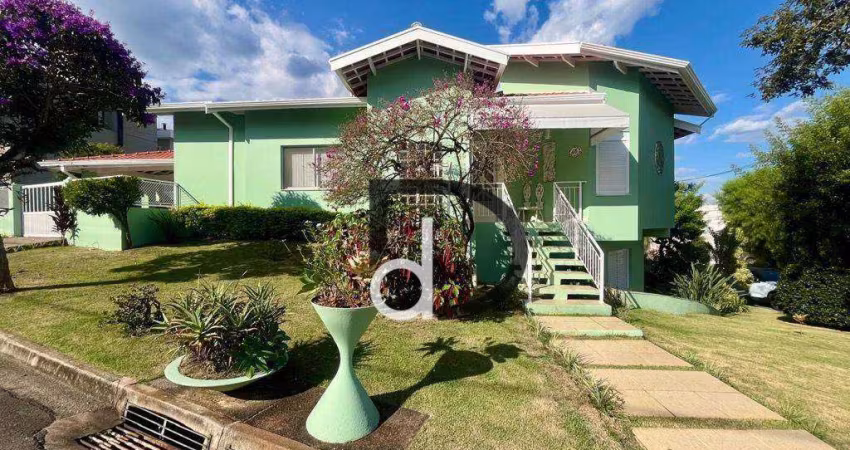Casa com 3 dormitórios para alugar, 214 m² por R$ 7.898,04/mês - Condomínio Jardim América - Vinhedo/SP