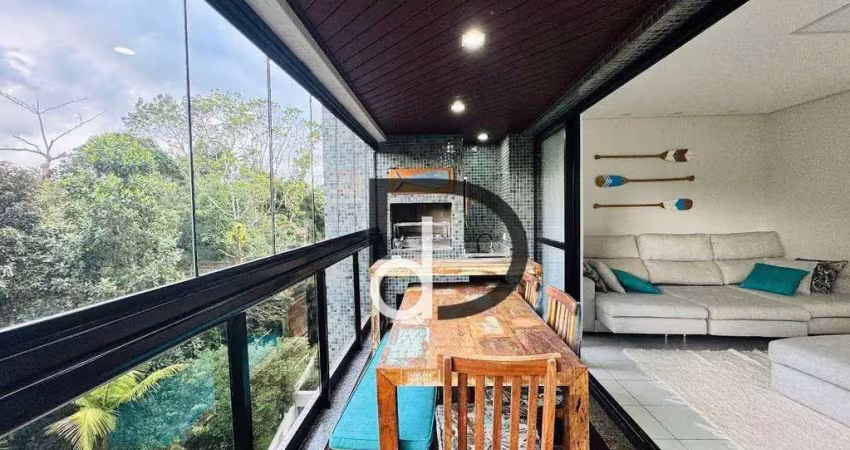 Apartamento com 3 dormitórios para alugar, 104 m² por R$ 1.950/dia - Riviera de São Lourenço - Bertioga/SP