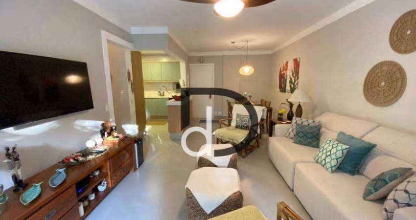 Apartamento com 3 dormitórios para alugar, 105 m² por R$ 1.600,01/dia - Riviera de São Lourenço - Bertioga/SP