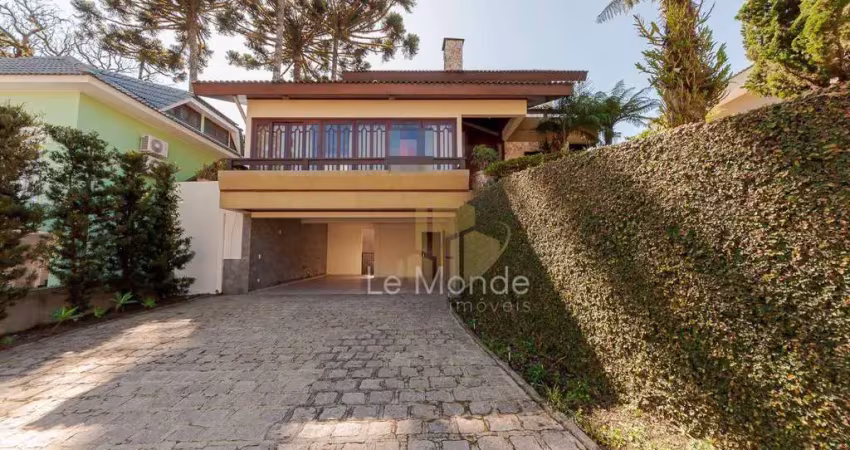 Casa com 4 dormitórios à venda, 380 m² por r$ 3.000.000,00 - campo comprido - curitiba/pr