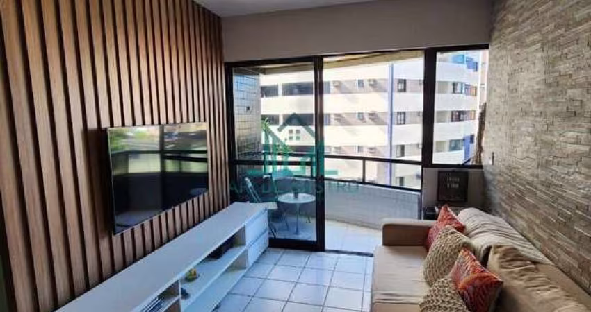 Apartamento Mobiliado com 3 Quartos, 2 Suítes e Varanda na Ponta Verde - Maceió Alagoas