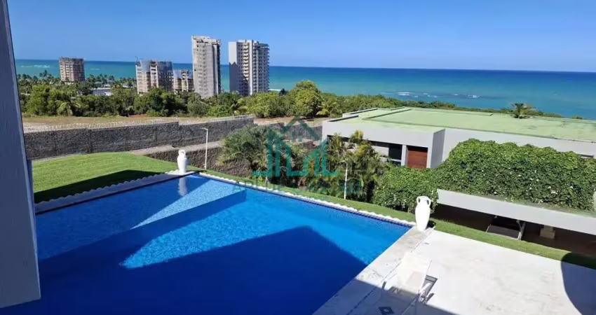 Casa com Vista Mar da Praia de Jacarecica - 551m² com Piscina, 3 Suítes, Academia e Salão de Jogos - Maceió Alagoas