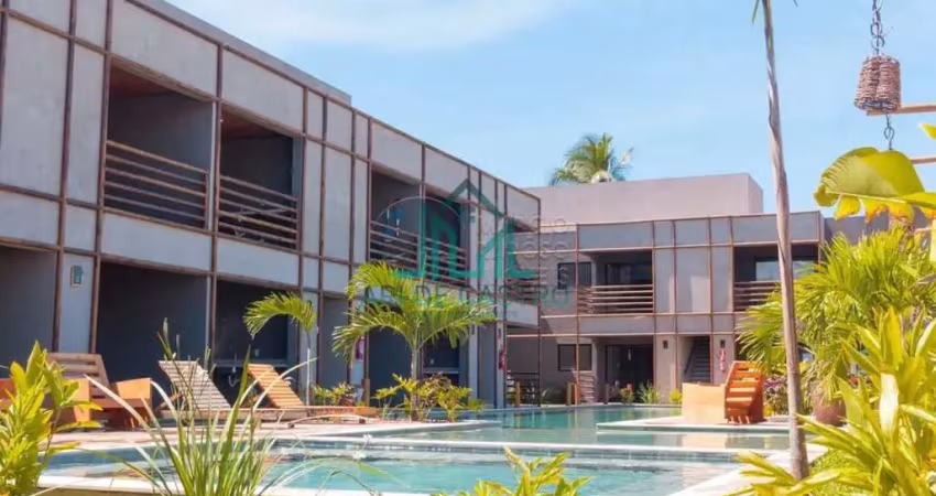 Apartamento studio mobiliado na praia do patacho com 37 m² - rota ecológica dos miagres alagoas