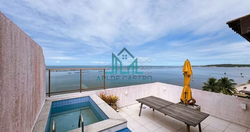 Cobertura Mobiliado Beira-Mar com 124m² no Barra Bali na Barra de São Miguel - Alagoas
