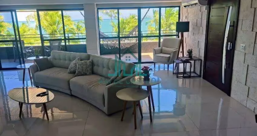 Apartamento 270m² Vista mar, Beira-mar da Praia de Ponta Verde, Mobiliado e Reformado em Frente ao Lopana com 4 Suítes, Maceió Alagoas