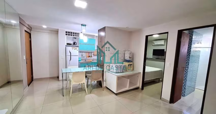 Apartamento com 2 Quartos, 56m², Mobiliado, com Varanda, 1 Vaga na Jatiuca - Maceió Alagoas