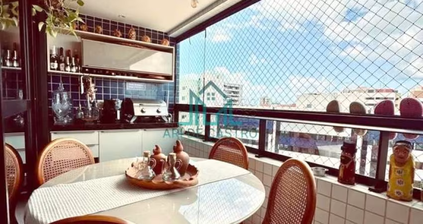 Apartamento com 76m² com 2 Quartos, Varanda Gourmet, 2 Vagas, Andar Alto na Ponta Verde - Maceió´Alagoas