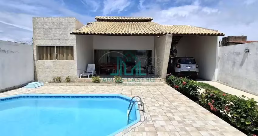 Casa com 214m², 3 Quartos, com Piscina no Loteamento Barra Mar na Barra de São Miguel - Alagoas