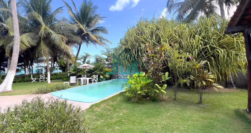 Pousada à beira mar na Praia do Riacho em São Miguel dos Milagres,terreno Pé na areia com 2.400², - Alagoas