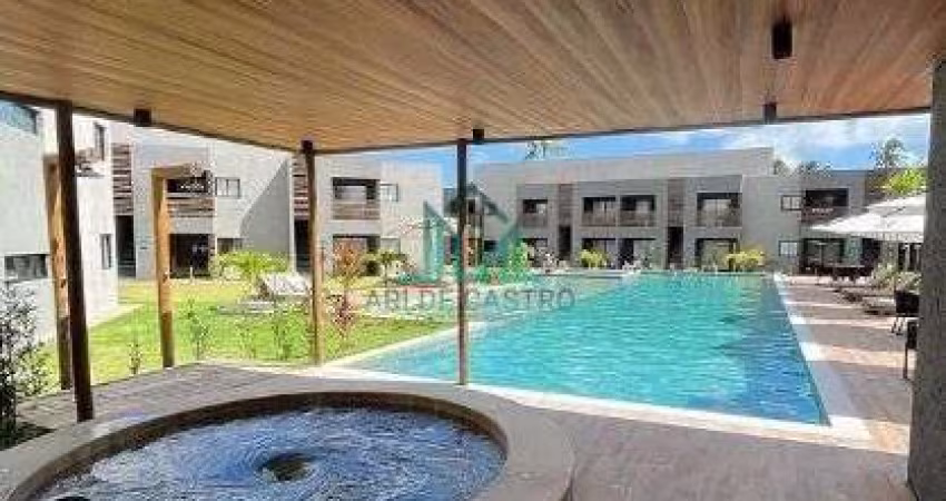 Apartamento 2 Suítes, 63m², Villas Manatee, na Rota Ecológica dos Milagres - Praia do Patacho - Alagoas