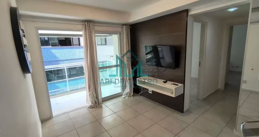 Apartamento com Vista, 73m² com 2 Quartos em Cond. à Beira-mar da Praia de Jatiuca - Maceió Alagoas