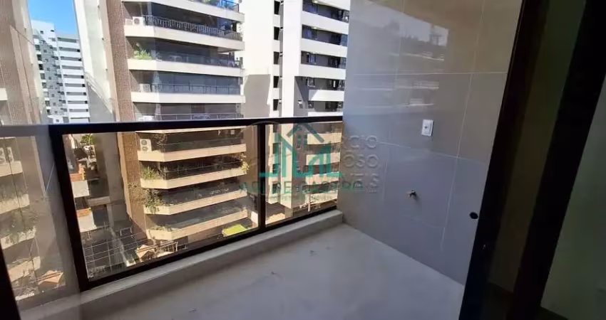 Apartamento com 72m², varanda gourmet com 3 quartos e 2 vagas na ponta verde - maceió alagoas